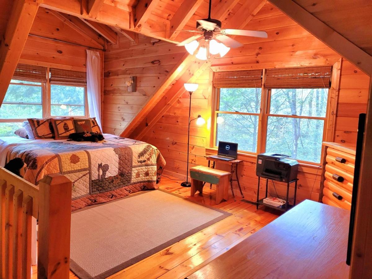 Luxury Cabin With Waterview And Privacy, Hiking Blue Ridge Eksteriør billede