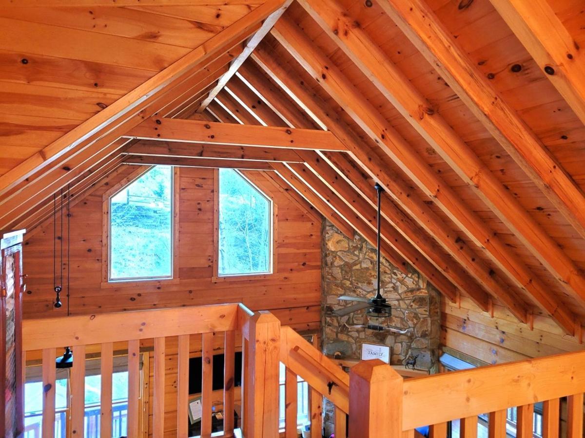 Luxury Cabin With Waterview And Privacy, Hiking Blue Ridge Eksteriør billede