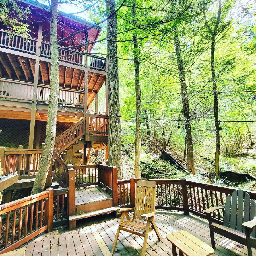Luxury Cabin With Waterview And Privacy, Hiking Blue Ridge Eksteriør billede